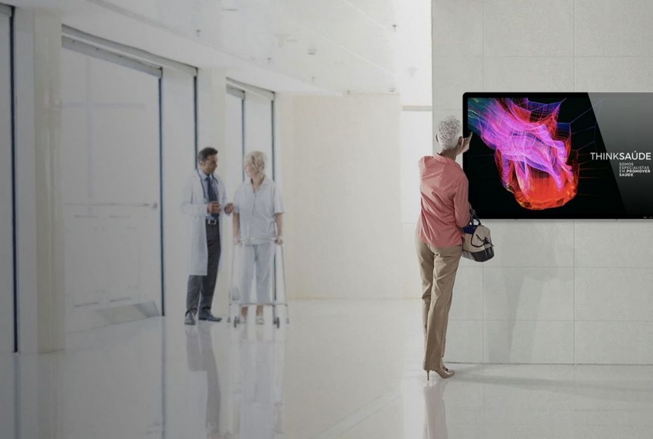 TV para consultório odontológico – TV Think Saúde